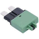 Blue sea systems 7068-BSS ATO ATC Низкопрофильный предохранитель Бесцветный Green 30A