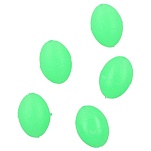 Mikado AM-SUR-K02-3-FG Surfcasting Бусины эллипса Зеленый Fluo Green 3 x 4mm/0.8 