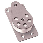 Plastimo 18744 4 mm Однопластинчатый блочный канатный ролик Silver 51 x 15 mm