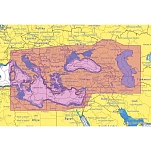 C-map M-EM-Y111-MS Reveal-Восточное Средиземноморье и Каспийское море карта Multicolour
