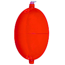 Купить Tortue AB0005300 Buldo Oval Regulable Плавать Красный Red 30 g  7ft.ru в интернет магазине Семь Футов
