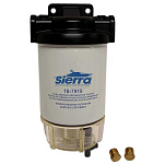 Sierra SIE18-7932-1 300L/h 1/4´´ NPT Топливный фильтр Бесцветный White / Black