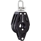 Купить Tersma mvbb0704f двойной вертлюжный блок с обушком 75 mm Black 10x10x18 7ft.ru в интернет магазине Семь Футов