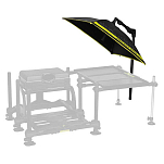 Matrix fishing GUM009 Pro Bait Зонтик  Black / Yellow 75 x 75 cm