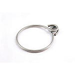 Pike n bass 480020 Швартовное кольцо 160 Mm Серый Grey