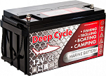 Тяговый аккумулятор для лодочного электромотора Marine Deep Cycle AGM 80Ah 12V 6FM80D-X