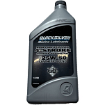 Quicksilver boats 8M0096256 4 Stroke FCW 25W50 Synthetic Blend Marine Outboard Oil 1L 6 Units Серый Grey
