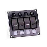 Sierra 11-SP21000 Погодная панель с 4-позиционным выключателем Серебристый Black 13.33 x 7.62 x 11.43 cm