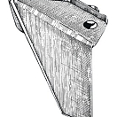 Fin anode YamahaMariner 9,9HP 43.270.50