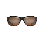 Maui jim h840-25c-os поляризованные солнцезащитные очки Kaiwi Channel Dark Brown Stripe 20x10x10 HCL® Bronze/CAT3