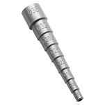 Talamex 17500115 Universal Соединитель шланга Серебристый Grey 13-38 mm 