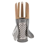 Outwell 651260 Набор столовых приборов Adana Silver / Brown