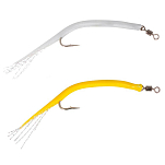 Sea monsters SMIW3 Iscabela Sea Мягкая Приманка Белая Iscabela White
