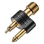 Talamex 75230752 Адаптер OMC Мужской Танк Золотистый