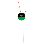 Maver 0917425G Brandy Плоский поплавок  Black / Green 25 g