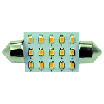 Talamex 14340622 S-LED 15xSMD Festoon 42 mm Белая  Warm White 120 Lumens 