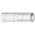 Shields 88-1640345 Reinforced PVC Tracer Series 162&164 Шланг для пресной воды 7.62 m Белая Blue 1.90 cm 