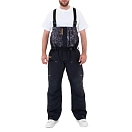 Купить Graff 719-o-b-8-l-182/188 брюки с бретелями Warmguard Winter 719-O-B-8 Black / Camo 65x50x5 7ft.ru в интернет магазине Семь Футов