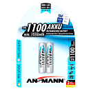 Купить Ansmann 5035222 1100 Micro AAA 1050mAh 1x2 Перезаряжаемый 1100 Micro AAA 1050mAh Аккумуляторы Серебристый Silver 7ft.ru в интернет магазине Семь Футов