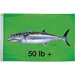 Taylor 32-1944 Флаг King Mackrel 50  Green 36 x 60´´