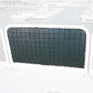 Купить Euromarine 007102 100 m Спасательная сетка с квадратной сеткой с завязками White 45 cm 7ft.ru в интернет магазине Семь Футов
