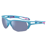 Cebe CS34506 S´Track Ultimate Солнцезащитные Очки Фотохромные Nineties´Blue Black Pink Translucent Matte L-Zone Grey Silver AF/CAT.3+Zone Clear AF/CAT.0