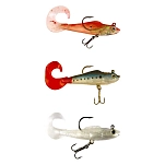 Wizard 86918-306 Swimbait Twister Perch 76 mm  Red Head