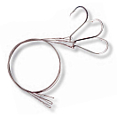 Купить Salper 53CASI131 Стальной поводковый крюк Серебристый Steel 3/0  7ft.ru в интернет магазине Семь Футов