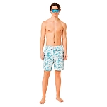 Oakley FOA405399-6ZF-M плавательные шорты Canary palms rc 18´´ Голубой Coral Reef Frost M
