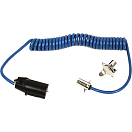 Купить Blue ox 123-BX88254 7-4 Комплект спиральных электрических кабелей Серебристый Blue 7ft.ru в интернет магазине Семь Футов