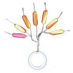 Garbolino GOTAE0100-2JA/OR Блестки 270 единицы измерения Оранжевый Yellow / Orange / Pink 2 