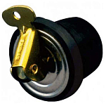 Sea-dog line 354-5200951 Baitwell Plug Черный  Brass 22 mm 