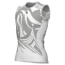 Купить Alé L22222403-05 Безрукавная базовая футболка Etesia Белая Grey XL-2XL 7ft.ru в интернет магазине Семь Футов