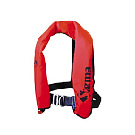 Надувной спасательный жилет Lalizas Sigma 20143 150N ISO 12402-3 с ручным пусковым механизмом и возможностью крепления страховки