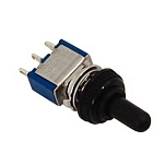 Euromarine 000656 On-Off-On 12V 10A Мини-водонепроницаемый переключатель Серебристый Grey