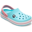 Купить Crocs 207006-4s3-c11 Деревянные башмаки Crocband Ice Blue / White 35x25x15 EU 28 7ft.ru в интернет магазине Семь Футов