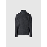 North sails 699777-0935-XXL Свитер с высоким воротом 12Gg Серый Dark Grey Melange 2XL