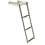 Seachoice 50-71251 Deluxe Universal 3 Step Лестница Серебристый Silver