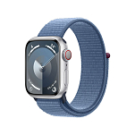 Apple MRHX3QL/A Watch Series 9 GPS+Cellular Loop 41 mm Голубой Silver / Winter Blue