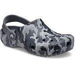 Crocs 207593-097-c5 Деревянные башмаки Classic Camo Black / Grey 35x25x15 EU 20
