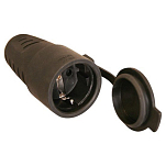 Talamex 14504006 Резина Cable Разъем Черный  Black
