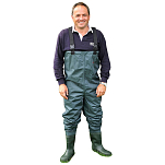 Shakespeare 1280630 Sigma Nylon Chest Wader Серый  Grey / Green EU 41 