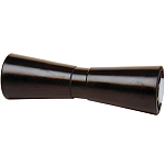 Tiedown engineering 241-86411 Киль роликовый PVC Черный Black 12´´ 