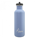 Купить Laken BSF100AZ Нержавеющая сталь Basic Flow бутылка 1L Бесцветный Blue 7ft.ru в интернет магазине Семь Футов