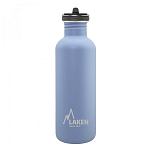 Laken BSF100AZ Нержавеющая сталь Basic Flow бутылка 1L Бесцветный Blue