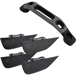 North kb 85008.210071-900-30mm плавник Twintip Accessory Kit Black 30x40x15