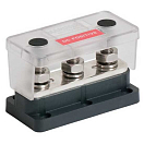 Купить Bep marine DBE-235 Сборная шина Pro Installer Heavy-Duty With Cover 3x Studs 10 mm 3/8´´ 650A 50V DC Black / Silver 7ft.ru в интернет магазине Семь Футов