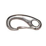 Forniture nautiche italiane 606627 Карабин с пружинным открыванием Серебристый Grey 70 mm 
