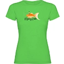 Купить Kruskis 11502280lk190 Футболка с коротким рукавом Flying Fish Light Green 30x25x2 7ft.ru в интернет магазине Семь Футов