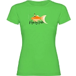 Kruskis 11502280lk190 Футболка с коротким рукавом Flying Fish Light Green 30x25x2